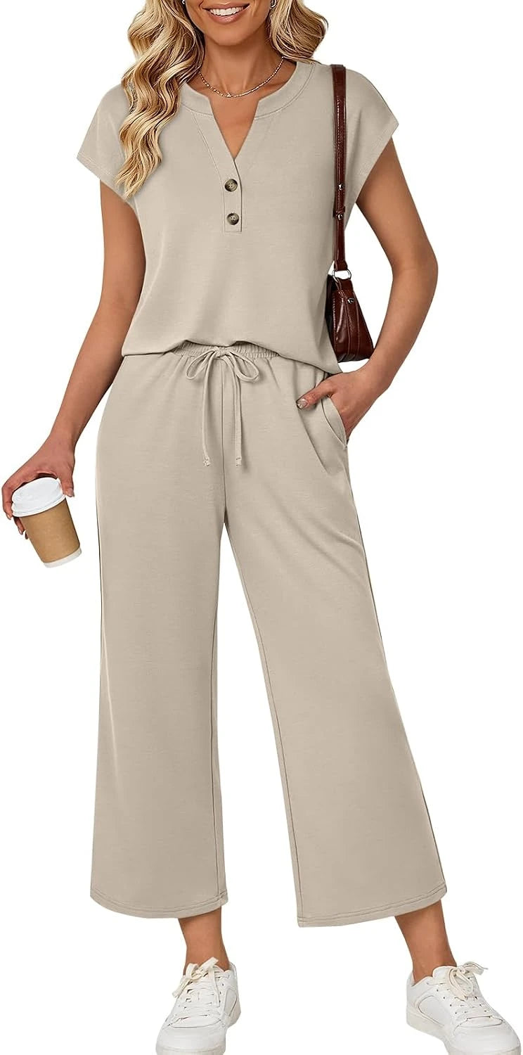 Womens Two Piece Lounge Set