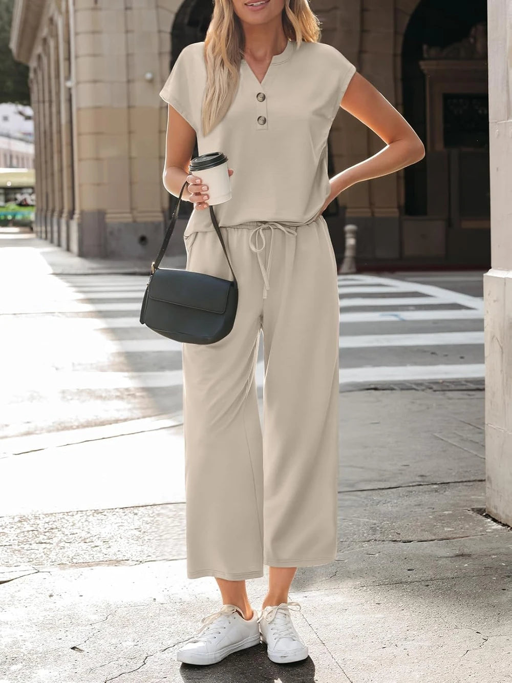Womens Two Piece Lounge Set