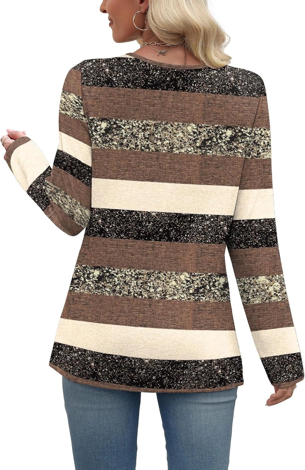 Wiholl V Neck Long Sleeve Tunic