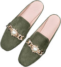 Cubicbee Chain Suede Mule