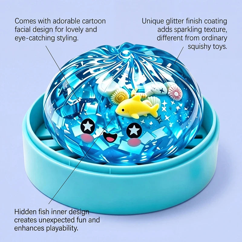 Ghost Dumpling Fidget Toy