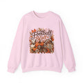 Football Y'all Sweatshirt — Fall Pumpkin & Plaid Game Day Crewneck